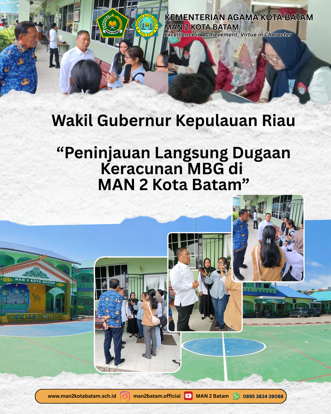 MAN 2 Kota Batam : Wakil Gubernur Kepulauan Riau