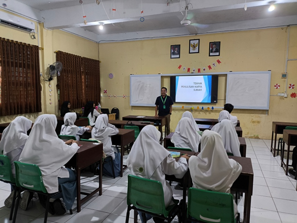 MAN 2 Batam : Kegiatan Program Kepada Masyarakat (PKM) Mahasiswa PPL UNRIKA Kota Batam